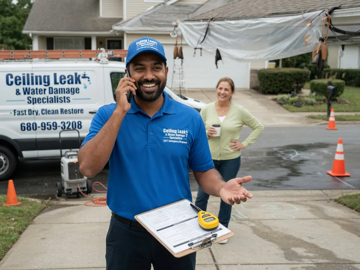 Ceiling Leak Cleanup Port Orford, OR FAQs